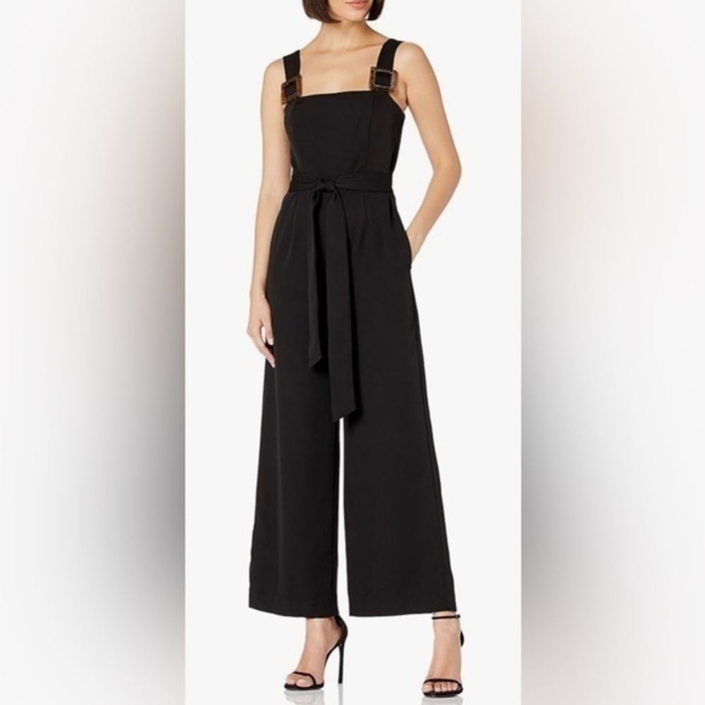 Betsey Johnson womens Buckle Strap Jumpsuit size 2